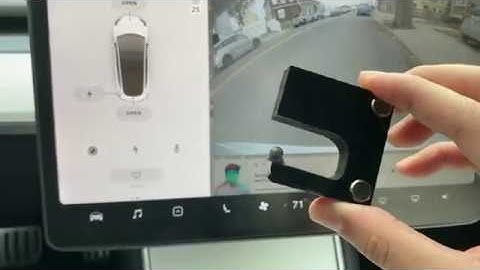 Tesla Model 3 Rear-view camera hack (Refined Design)