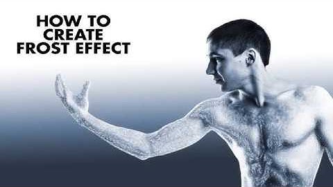 How to Create Frost Effect in Photoshop |  Learn Graphic Design For FREE!