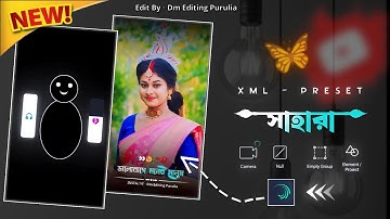 Sahara | সাহারা |Shankar Tantubai |New Purulia Sad Song Status Editing |Alight Motion Video Editing