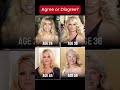Pamela at 24 vs 58, Which Look Do You Prefer? ✨#opinion #beauty