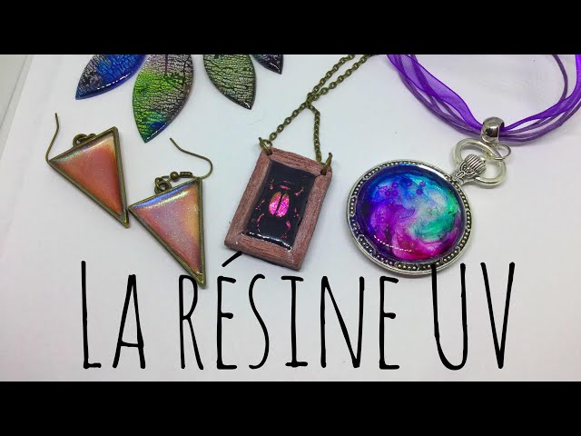 ☆[TUTO] résine uv: bijoux diamant ☆ 