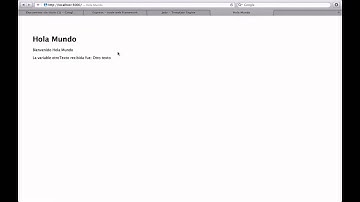 Crear página web con NodeJS, express y jade.