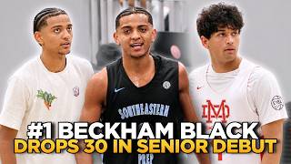 #1 Beckham Black DROPS 30 In Senior DEBUT | Southeastern Prep Vs Mater Dei screenshot 3