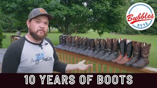 10 Year Boot lineup Review