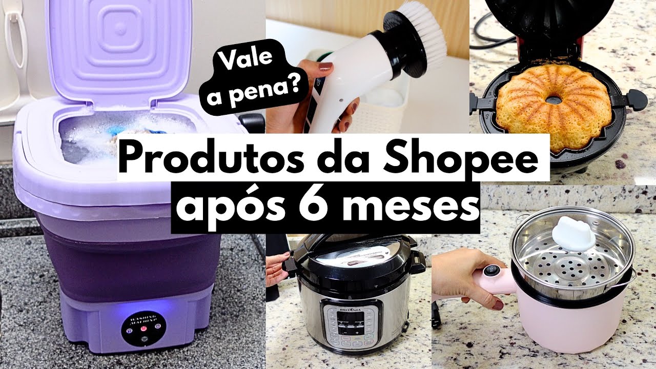 COMPRAS NA SHOPEE NA VIDA REAL: Como estão após 6 meses de uso