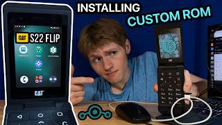 Installing LineageOS on the CAT S22 Flip (Dumbphone)