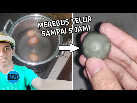 Mencoba Merebus Telur Sampai 5 Jam!  dan Inilah yang Terjadi!. 