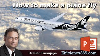 PowerPoint: How to make a plane fly using Remove Background and Motion Path screenshot 5