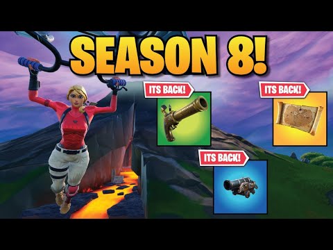 THE VOLCANO IS BACK!!! (Fortnite OG Season 8)