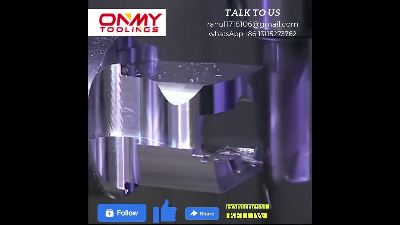 End Mill CNC R Bullnose Cutter Metal Router Tool 4 Flutes R0.5 R1