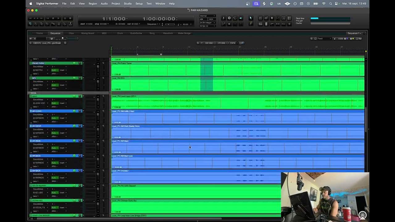 Mixing ''Par Hazard'' pour Loud