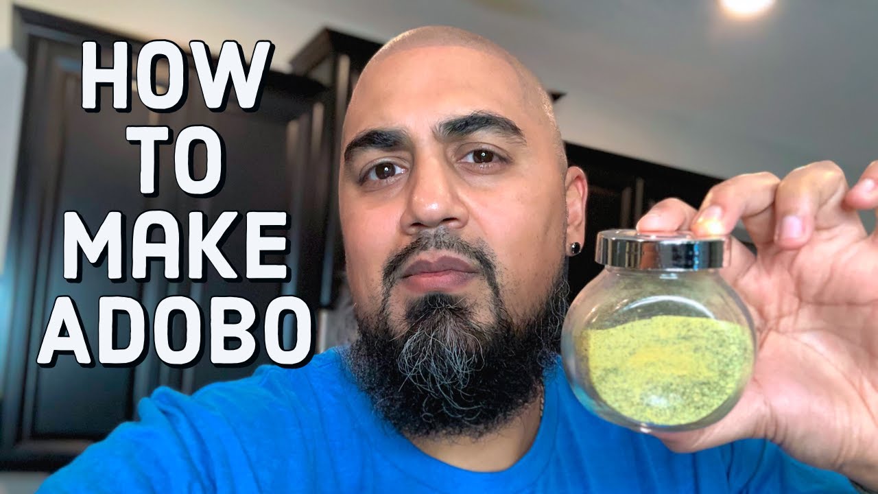 How to Make ADOBO SEASONING with Cilantro | Adobo con Cilantro - YouTube