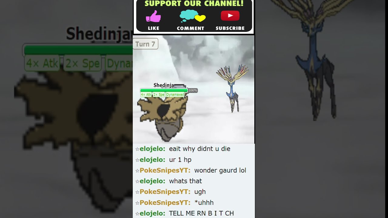 Toxic SALTY NOOB DOESNT know SHEDINJA - Pokemon Showdown SALTY SWEEP