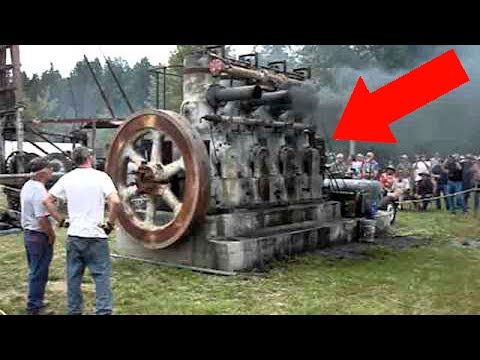 Видео: Они Решили Запустить Этот Древний Двигатель, То Что Произошло Поражает