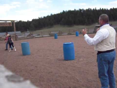 team purple calf herding