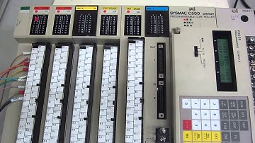 OMRON C500-ID218 Programmable controller (C500 series) DC input unit 動作確認
