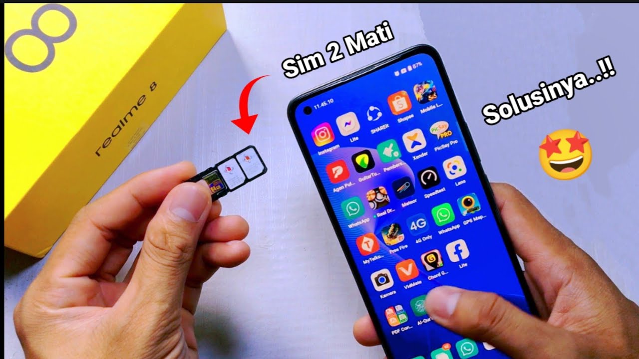 Cara Memperbaiki Sim Card Yang Tidak Terbaca di HP Realme 8 YouTube