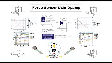 force sensor using opamp #forcesensorusingopamp #Arduino #LabView #Electronics circuits