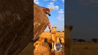 Lion vs warthog 🤣 | funny animals  shorts | #shorts#animals#warthog#lion#lol
