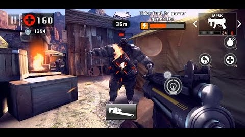 Dead Trigger Gameplay Walkthrough part 3 -USA campaign last mission complete