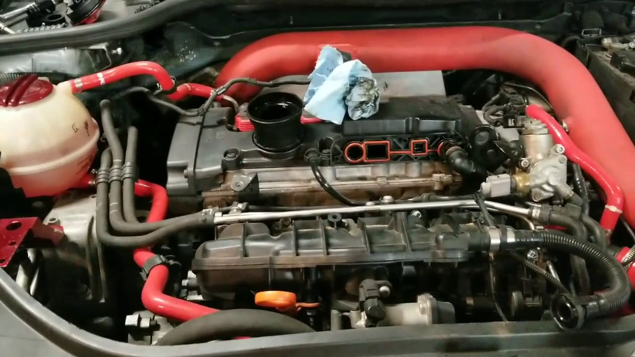 Installations of CtsTurbo oil catch can for mk5 gti YouTube