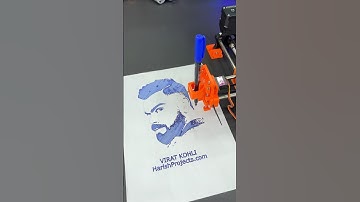 Drawing Machine Draw 3 Famous Faces | Looks Real or not ?