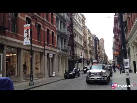 Video: Il quartiere di Tribeca a Manhattan