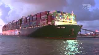 Top News - Vazhdon Makthi Në Kin E Suezit Një Tjetër Anije Ngec Në Cekëtirë, Ndalet Trafiku