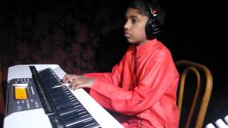 Video thumbnail of "Guruguha Sarasija with Mozart 16th Sonata : IndianRaga Chicago Labs"