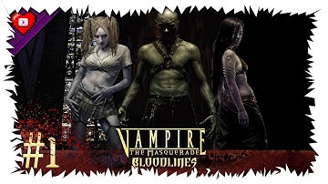 Vampire Masquerade: Bloodlines (PC) | Malkavian Clan Gameplay Part 1 | Tutorial For A Lunatic.