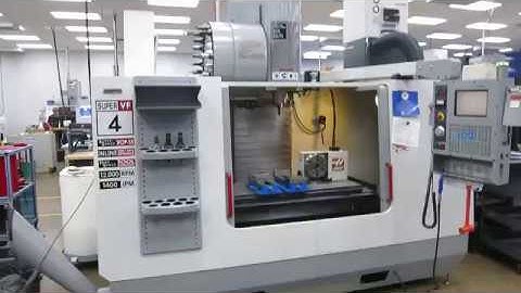 Haas VF-4SS CNC Vertical Machining Center w 4th Axis Drive
