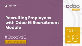 Recruitment Management Using Odoo 16 | Recruiting Employees with Odoo 16 Recruitment Module screenshot 3