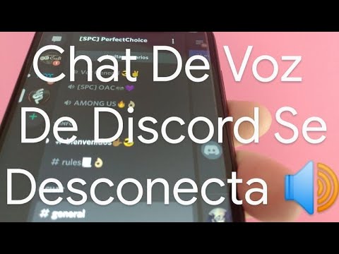 🔊 SOLUCIONAR PROBLEMAS de DESCONEXIÓN de CHAT de VOZ en DISCORD en ANDROID FÁCIL y RÁPIDO