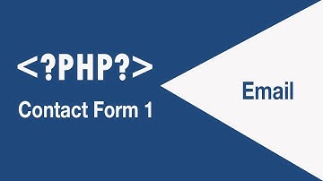 Contact Form To Send Email In PHP