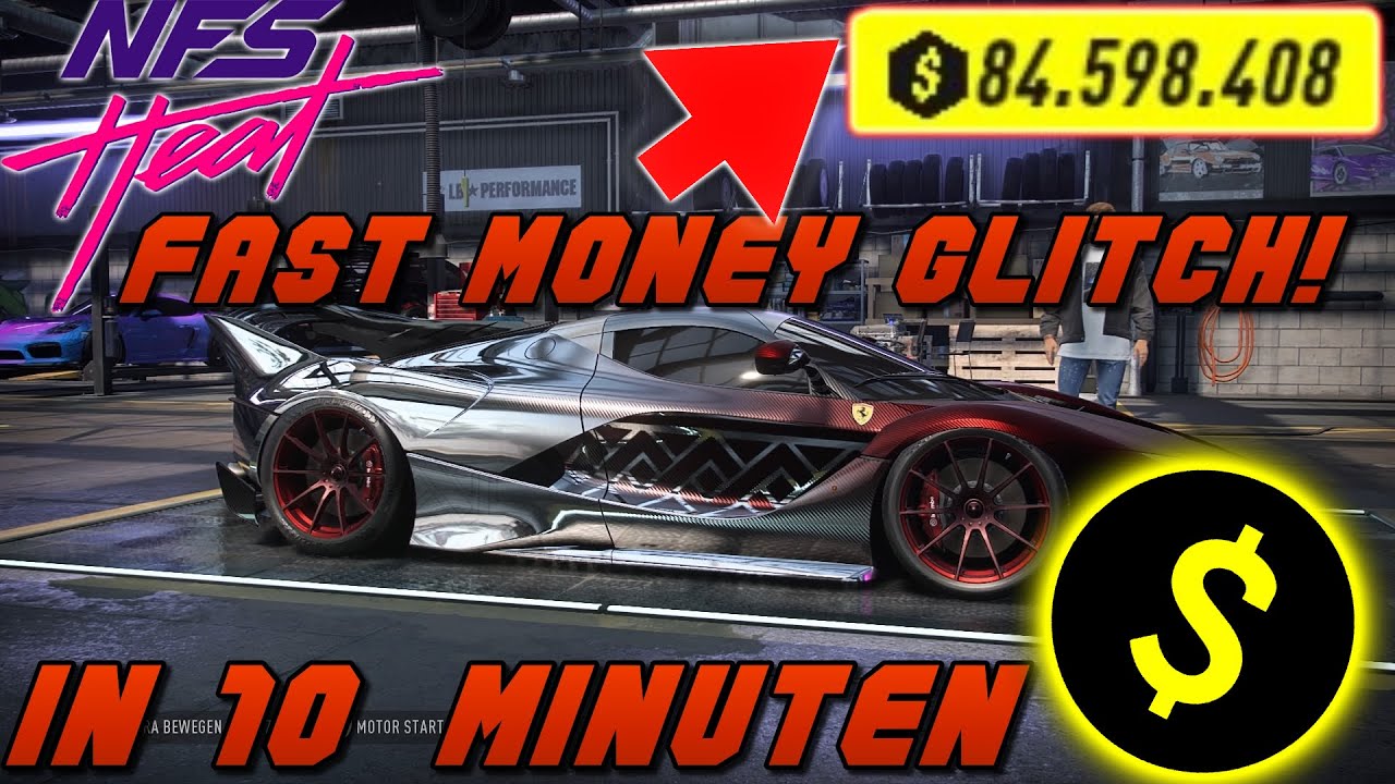 Need For Speed Heat Money Glitch