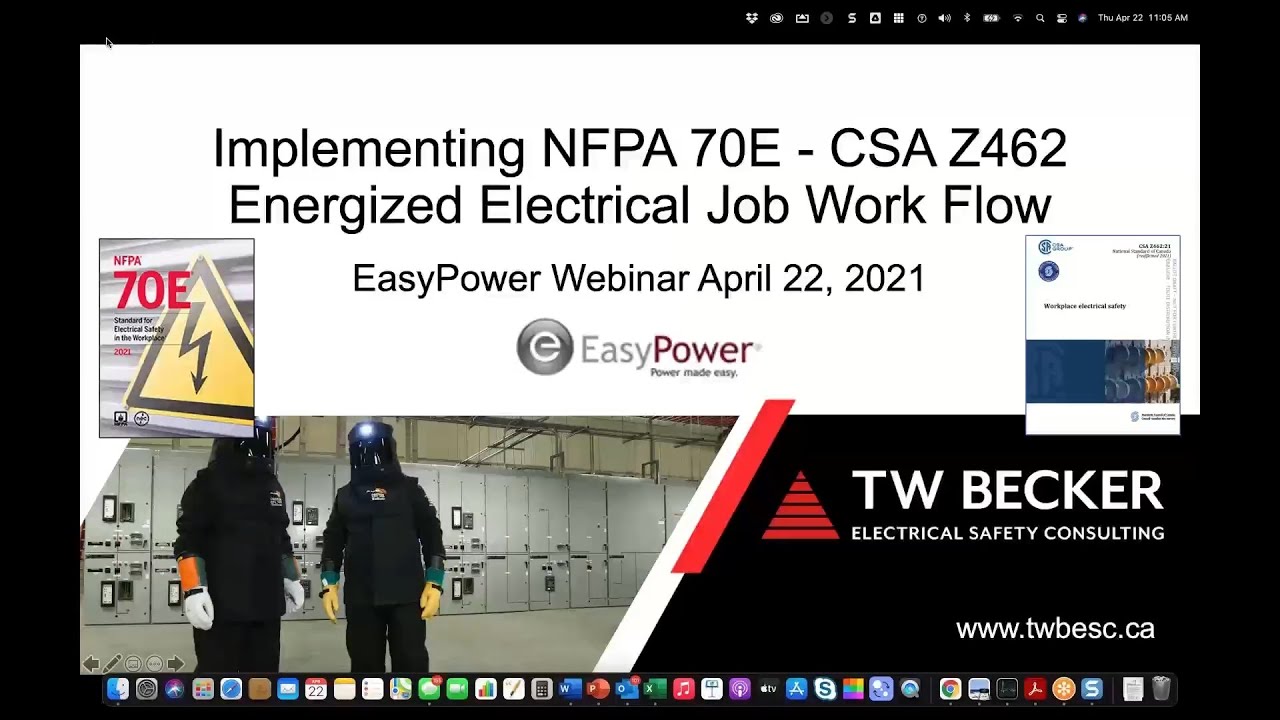 Implementing 70E / Z462 Energized Electrical Job Work Flow YouTube