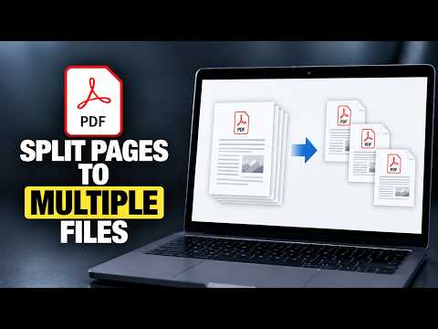 How To Split PDF Pages Into Separate Files (2026)