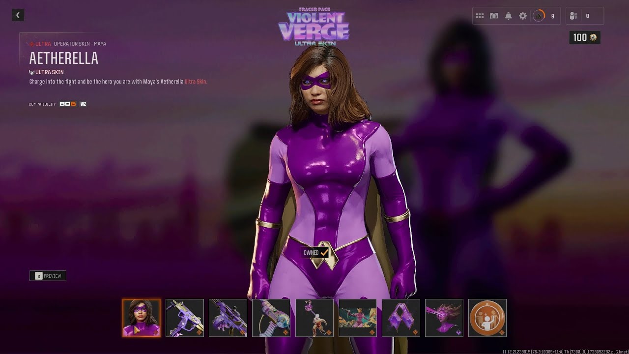 Tracer Pack: Violet Verge Ultra Skin Bundle - Store View Showcase - Black Ops 6 Season 2