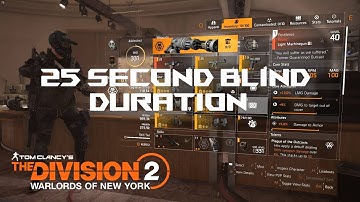 THE DIVISION 2| STATUS EFFECTS BUILD| FIREFLY + EMP PULSE