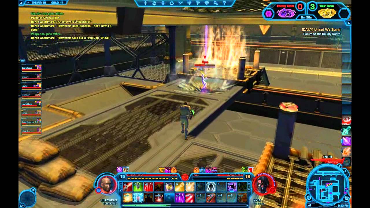 SWTOR Trooper PvP: Huttball 4