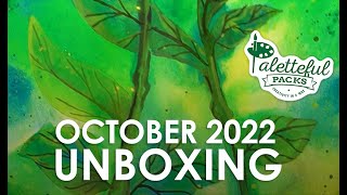 October 2022 Premier Paletteful Packs Unboxing &amp; Demo!