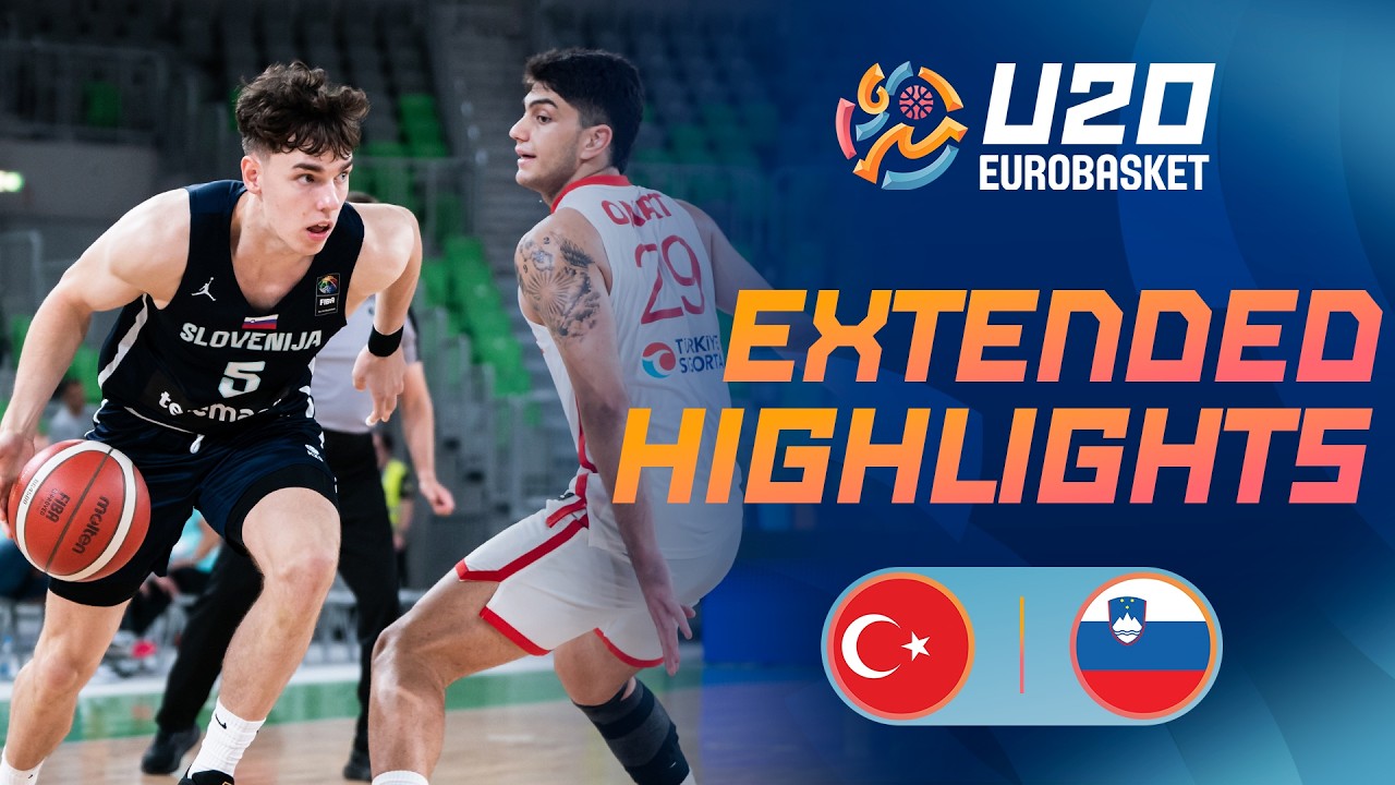 Quarter-Finals: Türkiye 🇹🇷 vs Slovenia 🇸🇮 | Extended Highlights | FIBA U20 EuroBasket 2026