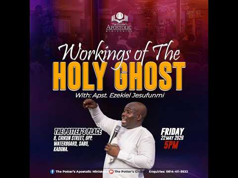BELIEVERS CONGRESS MEETING || WORKINGS OF THE HOLYGHOST || 22ND MAY 2026