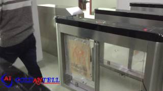 Goldantell Swing Barrier Gate  with RFID Access & Barcode Systrem& Qr code All In One System