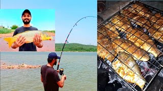 Shah Pur Dam(شاہ پور ڈیم )Caught Beautiful China Fish || MateenAkhtar908||