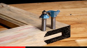 Ghép mộng cửa cực nhanh chỉ với bộ hai mũi của Tideway | Review Mũi  phay ghép mộng cửa -Vinachi.vn