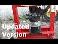 How to replace a wheel bearing with a cheap 6 ton press