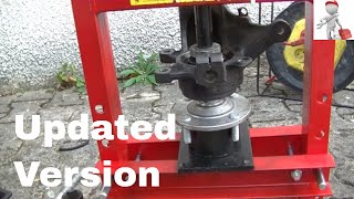 How to replace a wheel bearing with a cheap 6 ton press