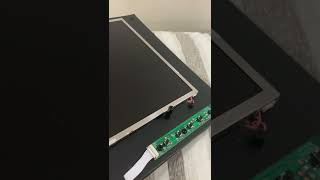Low-Budget Frame for LCD Screen (Old Laptop Screen as External Monitor)