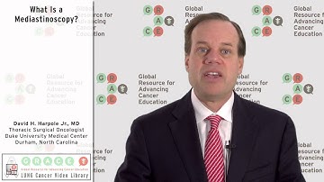 What Is a Mediastinoscopy?